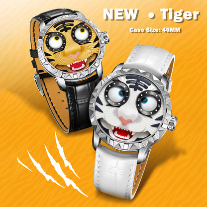 Lucky Harvey 2026 New Tiger Automaton Watch 40mm