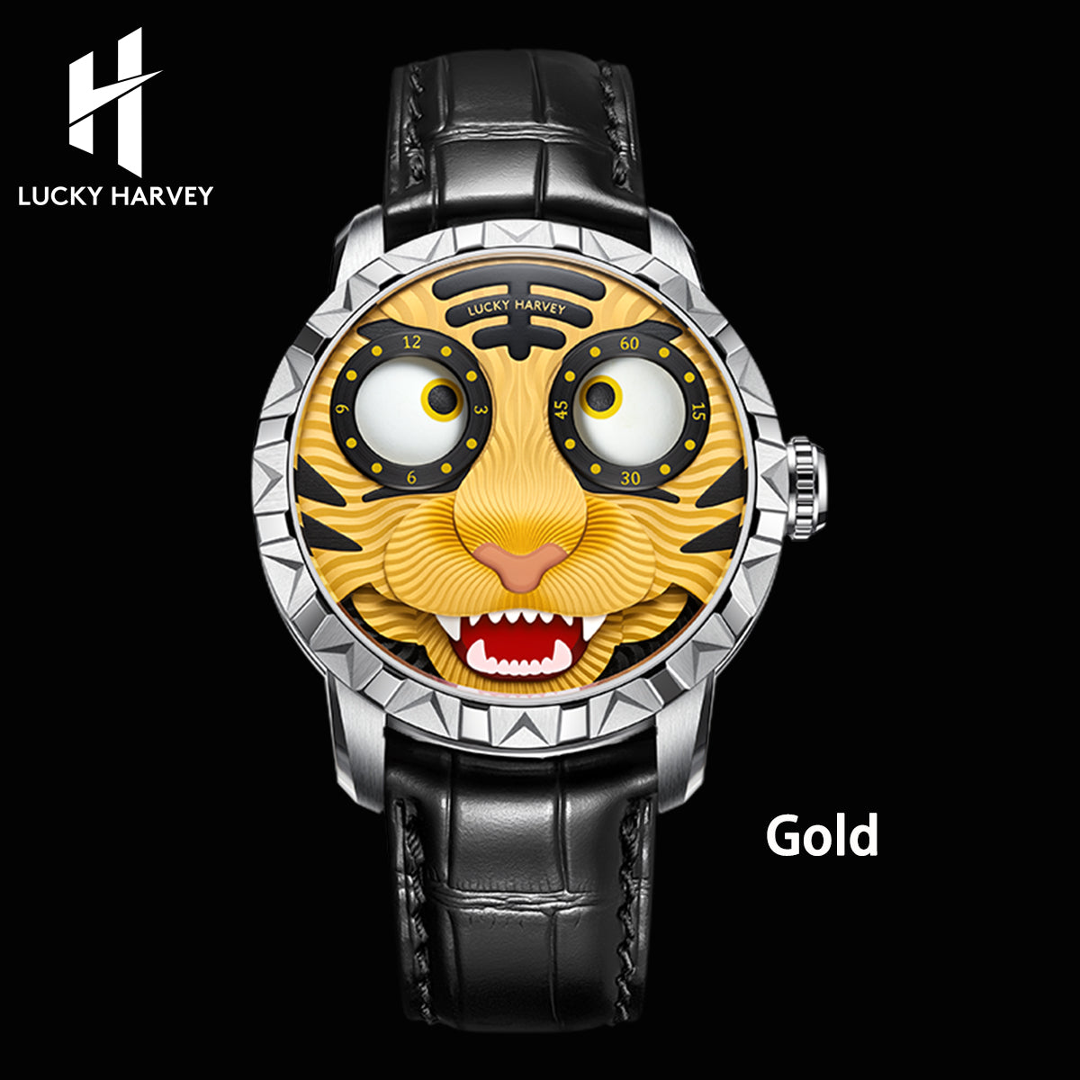 Lucky Harvey 2026 New Tiger Automaton Watch 40mm