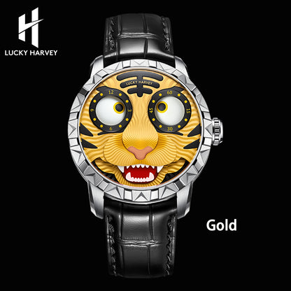 Lucky Harvey 2026 New Tiger Automaton Watch 40mm