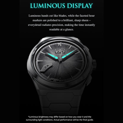 LUCKY HARVEY Hand-Brushed Dial Titanium Chiming Automatic Watch Limited Edition