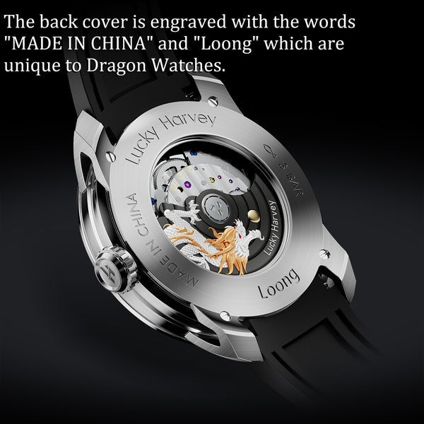 Black dragon outlet timepiece