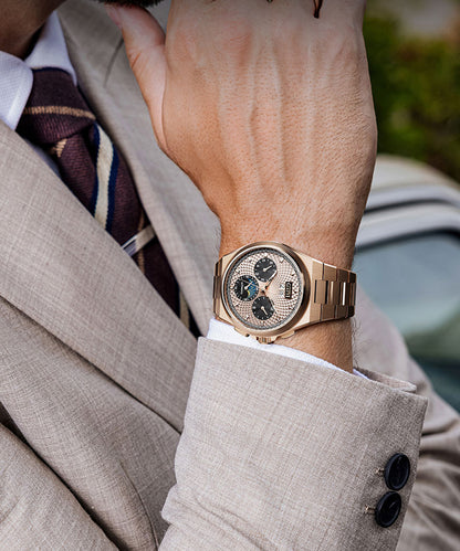 BONEST GATTI Automatic Men Watch Date Week Month Display Self Wind Movement Sapphire Crystal Luminous Watch BG8006