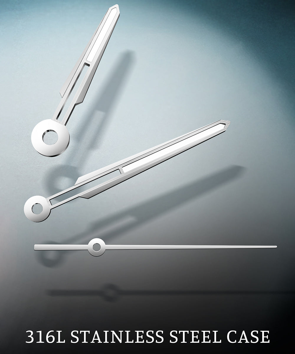 BONEST GATTI Automatic Men Watch Guilloché Pattern Date Display Self Wind Movement Sapphire Crystal Luminous Business Watch BG8012