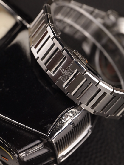 BONEST GATTI Automatic Skeleton Watch Self Wind Movement Sapphire Crystal Luminous Watch BG8010