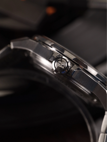 BONEST GATTI Automatic Skeleton Watch Self Wind Movement Sapphire Crystal Luminous Watch BG8010