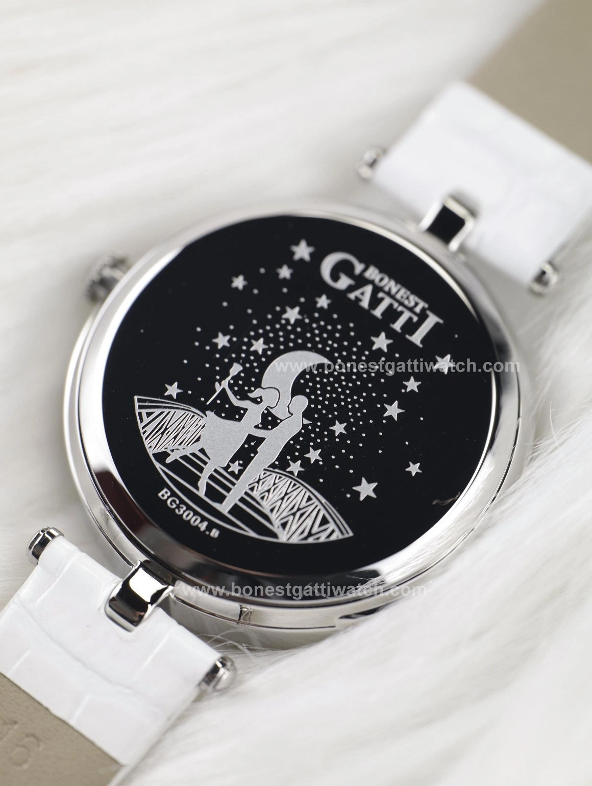 BONEST GATTI Quartz Women Watch Pont des Amoureux Elegant Female Wristwatch BG3004