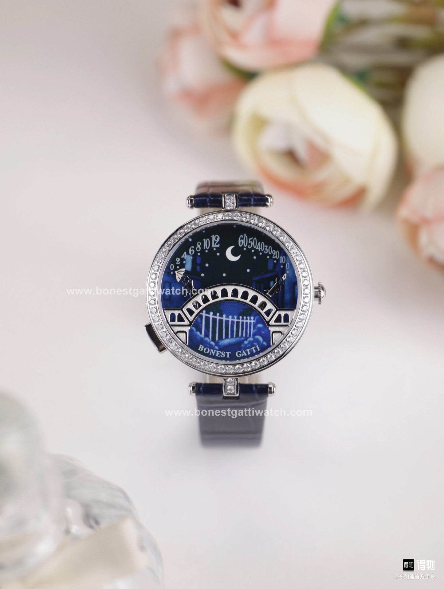 BONEST GATTI Quartz Women Watch Pont des Amoureux Elegant Female Wristwatch BG3004