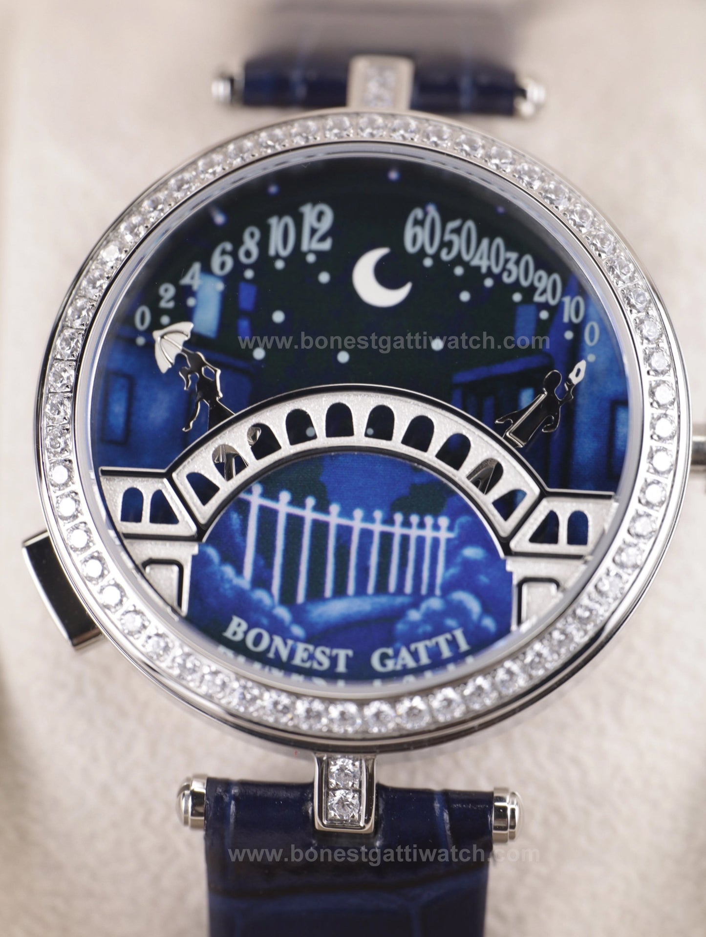 BONEST GATTI Quartz Women Watch Pont des Amoureux Elegant Female Wristwatch BG3004