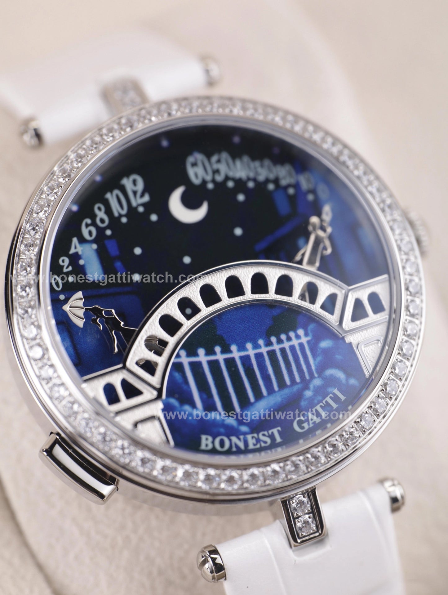 BONEST GATTI Quartz Women Watch Pont des Amoureux Elegant Female Wristwatch BG3004