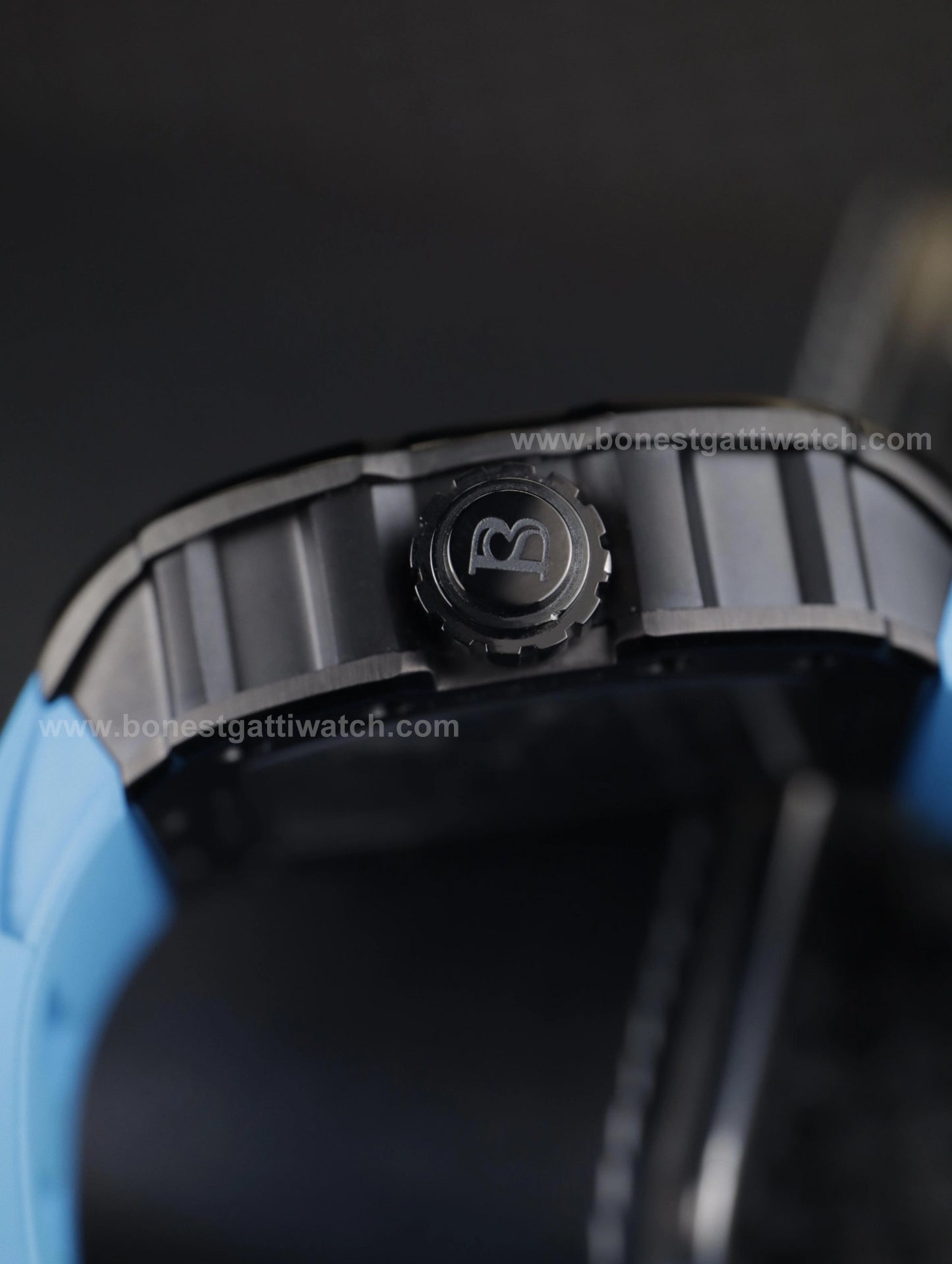 BONEST GATTI Automatic Skeleton Movement Barrel Shaped Case Luminous Citizen Movement BG-9902