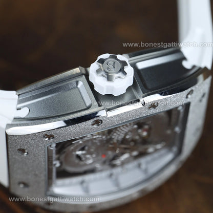 BONEST GATTI Dragon Skeleton Tonneau Automatic Men Watch BG5003