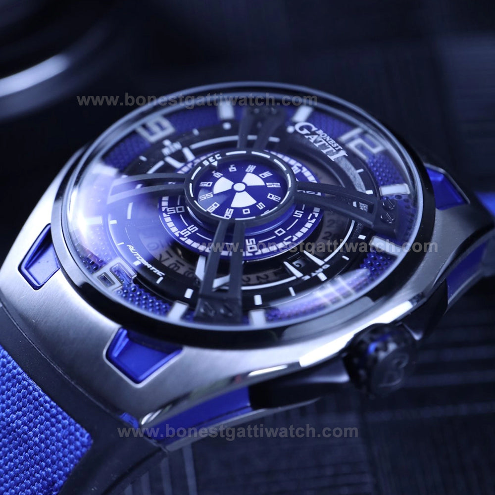 BONEST GATTI  Automatic Movement Round Shaped Case 5ATM Waterproof Luminous BG5803