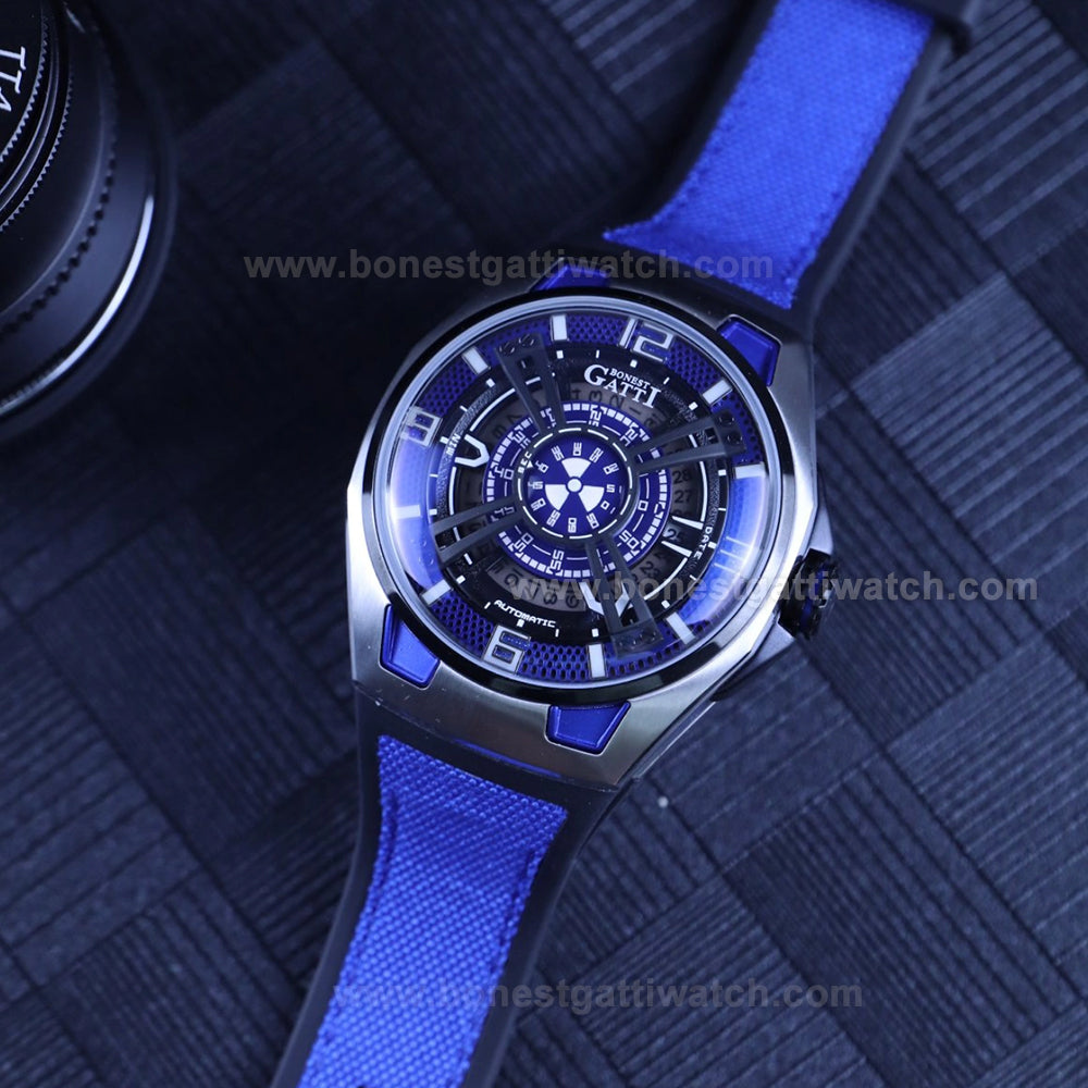 BONEST GATTI  Automatic Movement Round Shaped Case 5ATM Waterproof Luminous BG5803