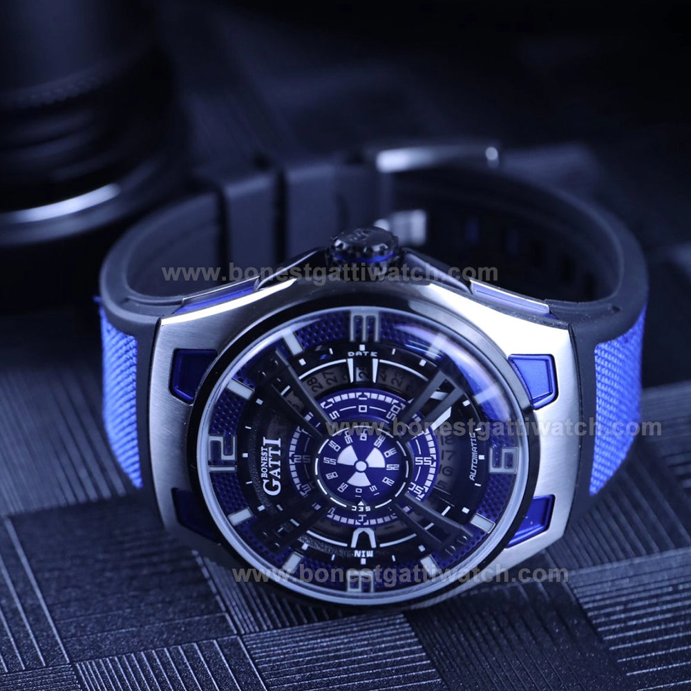BONEST GATTI  Automatic Movement Round Shaped Case 5ATM Waterproof Luminous BG5803