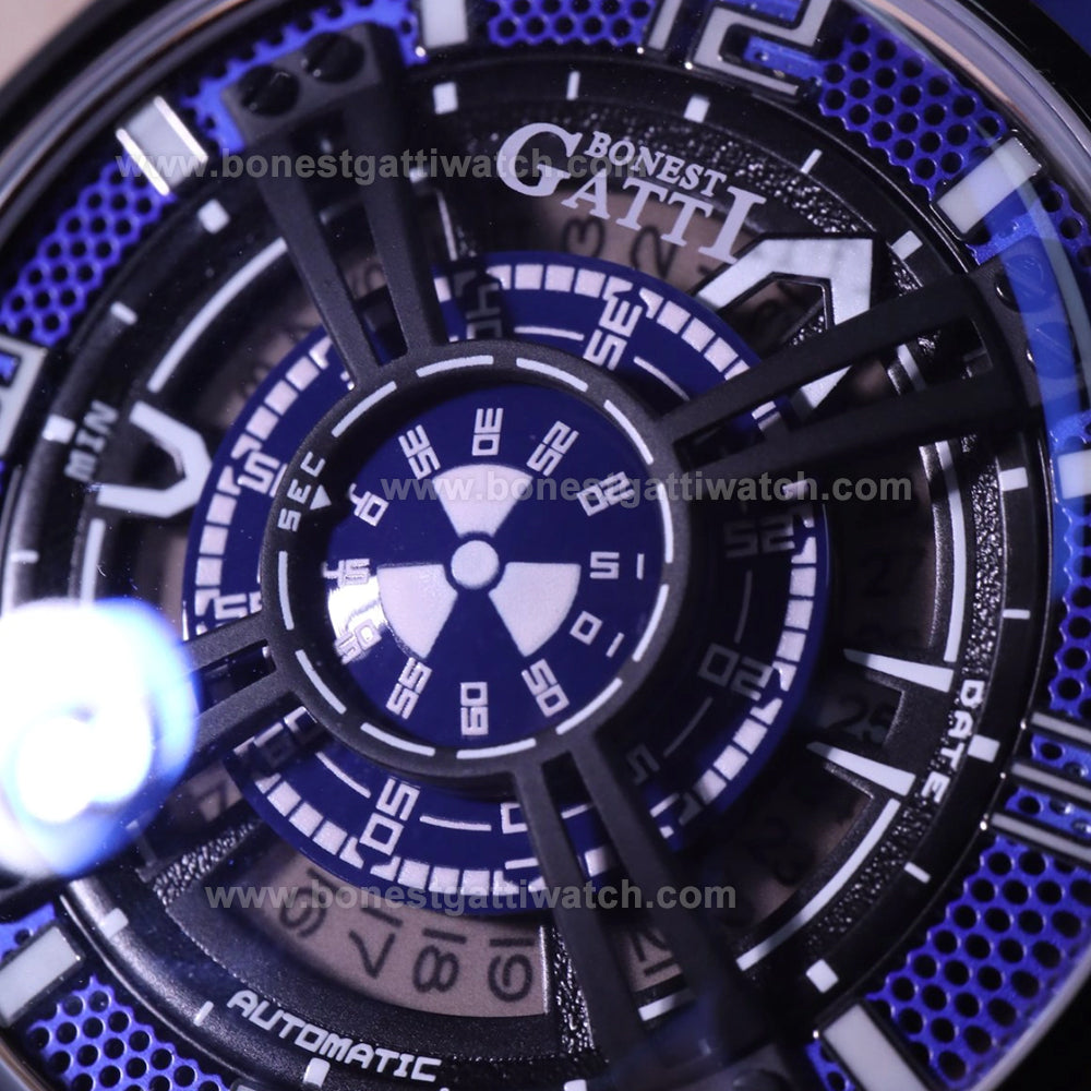 BONEST GATTI  Automatic Movement Round Shaped Case 5ATM Waterproof Luminous BG5803