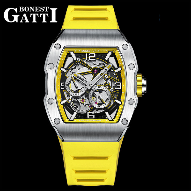 BONEST GATTI CITIZEN Movement Luminous 42h Roud Shaped Case Automatic Watch  BG9903