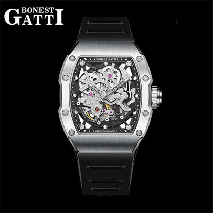 BONEST GATTI Automatic Mechanical Watch Citizen Movement Luminous Barrel Men's Watch BG9905